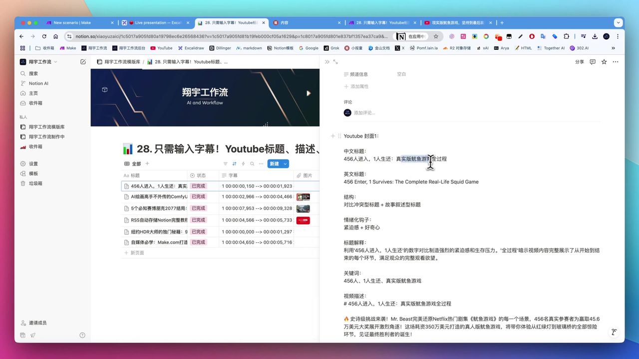 Emotional hook titles